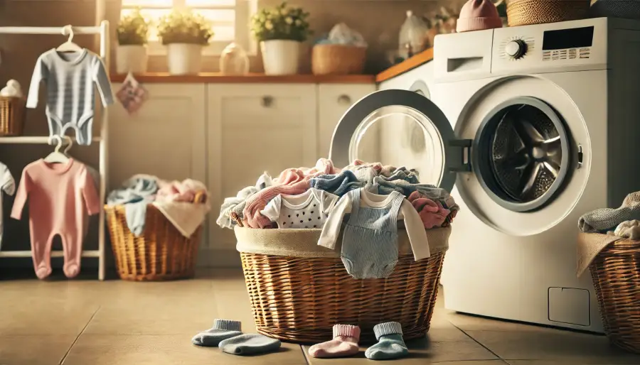 Mitos Mencuci Baju Bayi Dengan Mesin Cuci