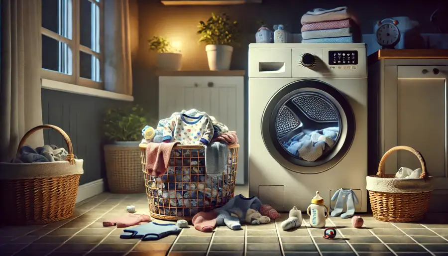 Mitos Mencuci Baju Bayi Malam Hari