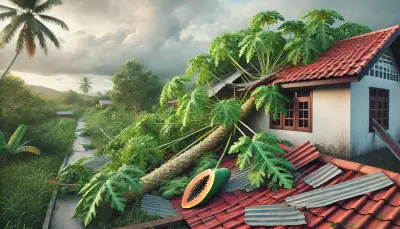 Mitos Pohon Pepaya Roboh Ke Rumah