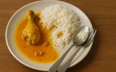 Mitos Makan Nasi Tidak Habis